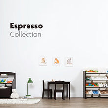 Load image into Gallery viewer, Humble Crew Extra-Large Toy Organizer, 16 Storage Bins, Espresso/White