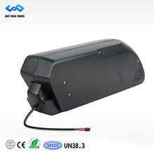 Load image into Gallery viewer, 36V 15AH Ebike Battery with USB Charge Socket,Lithium ion Electric Bike Battery for 500W Bike Motor,Waterproof Shell
