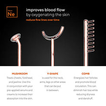 Load image into Gallery viewer, NuDerma Professional Skin Therapy Wand - Portable Handheld High Frequency Skin Therapy Machine with 6 Neon & Argon Wands - Acne Treatment - Skin Tightening - Wrinkle Reducing – Facial Skin Lifter