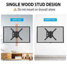 Load image into Gallery viewer, MOUNTUP TV Wall Mounts TV Bracket for Most 26-55 Inches TVs, Full Motion TV Wall Mount with Swivel and Extend 17.7 Inch, TV Mount with Swivel Articulating Arm, Max VESA 400x400mm, MU0009
