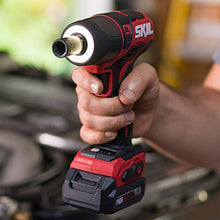 Load image into Gallery viewer, SKIL PWRCore 12 Brushless 12V 3/8 Inch Impact Wrench, Includes 2.0Ah Lithium Battery and PWRJump Charger - IW5744-10