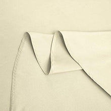 Load image into Gallery viewer, Romanstile Round Waterproof Tablecloth Stain Resistant and Wrinkle Free Table Cloths for Kitchen Dining/Party/Wedding Indoor and Outdoor Use Washable Polyester Table Cover (Light Brown, 70 inch)