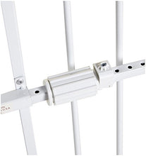 Load image into Gallery viewer, Carlson Pet Products Tuffy Metal Expandable Pet Gate, Includes Small Pet Door, 24 x 26-42 inch, Beige, Model:0624 DS