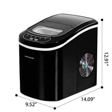 Load image into Gallery viewer, FRIGIDAIRE EFIC101-BLACK Portable Compact Maker, 26 lb per Day, Ice Making Machine, Black