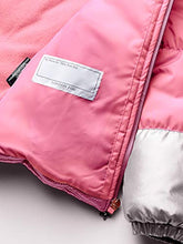 Load image into Gallery viewer, LONDON FOG Girls' Little Snowsuit with Snowbib and Puffer Jacket(Discontinued), Unicorn Rose Gold Foil, 6X