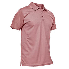 Load image into Gallery viewer, MAGCOMSEN Polo Shirts for Men Short Sleeve Golf Shirts for Men Jersey Polo Shirt Solid Tactical Shirt Combat Shirts Military Shirts Athletic Polo Shirt