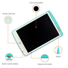 Load image into Gallery viewer, Richgv LCD Writing Tablet, 10 inches Electronic Graphic Tablet, Writing & Drawing Doodle Board with Memory Lock for Home, School,Office, Blue