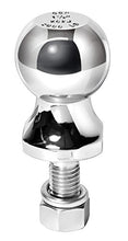 Load image into Gallery viewer, Reese Towpower 7036800 1-7/8" Chrome Hitch Ball for ATV/Lawn Tractor, Gray