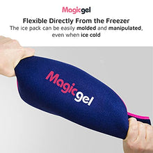 Load image into Gallery viewer, Magic Gel Ice Pack for Back Pain Relief | 2 Pack Lower Back Gel Pack Wrap for Hot or Cold Therapy | Relief for Lower Lumbar, Sciatic Nerve, Herniated or Degenerative Disc, Coccyx, Tailbone Pain