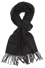 Load image into Gallery viewer, Achillea Classic Plaid Check Cashmere Feel Winter Scarf (Red/Black/White)