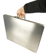 Load image into Gallery viewer, Angel USA Extra Large Platform 22 Inches x 18 Inches Stainless Steel 400 Pounds Heavy Duty Digital Postal Shipping Scale, Powered by Batteries or AC Adapter, for Floor Bench Office Weight Weighing