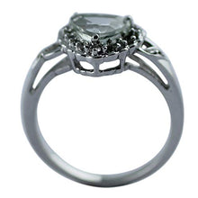 Load image into Gallery viewer, Carillon Stunning Green Amethyst Natural Gemstone Trillion Shape Wedding Ring 925 Sterling Silver (Yellow Gold Plated) Jewelry For Women for Men