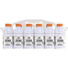 Load image into Gallery viewer, Gatorade G Zero Thirst Quencher, Glacier Cherry, 12 Ounce Bottles, 12 Count