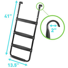 Load image into Gallery viewer, Pure Fun Wide 3-Step Universal Trampoline Ladder