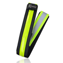 Load image into Gallery viewer, LED Reflective Belt - USB Rechargeable - High Visibility Gear for Running, Walking & Cycling - Fits Women, Men & Kids - Fully Adjustable & Lightweight - Safer Than a Reflective Vest - Green, Red, Blue
