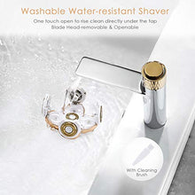 Load image into Gallery viewer, Electric Razor for Women Painless Leg Shaver Hair Remover for Leg Face Lips Body Arm Cordless Bikini Trimmer Lady Wet Dry Instant Shaver Waterproof and USB Rechargeable-As Seen As On TV