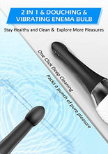 Load image into Gallery viewer, Automatic Electric Enema Bulb with 7 V-Modes & 3 Speeds, 15.3oz SENSIVO Anti Back-Flow Anal Douche, Medical Silicone Enema Kit for Men Women Comfortable Colon Vagina Cleansing, BPA & Phthalates Free