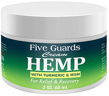 Load image into Gallery viewer, Hemp Extract Pain Relief Cream 56000 Mg- Hemp Cream with EMU oil, Turmeric, Frankincense MSM and Hemp, Relieves inflammation, Muscle, Joint, Back, Knee, Nerves & Arthritis Pain - Made in USA