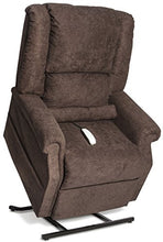 Load image into Gallery viewer, Mega Motion Infinite Position Power Easy Comfort Lift Chair Lifting Recliner FC-101 Infinite Recline Rising Electric Chaise Lounger - Java Brown Color Fabric