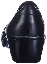 Load image into Gallery viewer, Clarks Women's May Marigold Slip-On Loafer, Black Leather, 8 M US