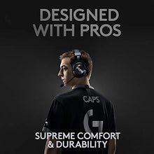 Load image into Gallery viewer, Logitech G PRO X Wireless Lightspeed Gaming Headset with Blue VO!CE Mic Filter Tech, 50 mm PRO-G Drivers, and DTS Headphone:X 2.0 Surround Sound