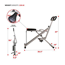 Load image into Gallery viewer, Sunny Health & Fitness Squat Assist Row-N-Ride Trainer for Glutes Workout with Training Video