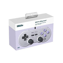 Load image into Gallery viewer, USB Game Controller for PC, 8Bitdo SN30 Pro Wired Controller/Gamepad for Raspberry Pi, Laptop and Nintendo Switch - (SN Edition)