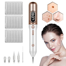 Load image into Gallery viewer, Skin Tag Remover, Skin Tag Removal Kit Tools with Home Usage USB Charging/30 Replaceable Device to Remove Skin Tags
