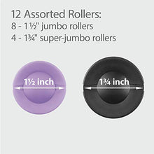 Load image into Gallery viewer, Conair Xtreme Instant Heat Ceramic Hot Rollers, Jumbo And Super Jumbo, Bonus Super Clips Included (Amazon Exclusive)