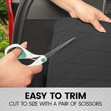 Load image into Gallery viewer, BDK-MT-785 Heavy Duty Cargo Liner Floor Mat-All Weather Trunk Protection, Trimmable to Fit & Durable HD Rubber Protection for Car SUV Sedan Auto - Black