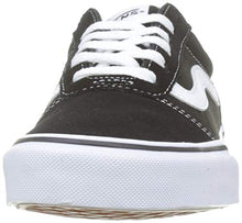 Load image into Gallery viewer, Vans Women's WM Ward Sneaker, Black ((Suede/Canvas) Black/White Iju), 7