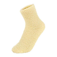 Load image into Gallery viewer, Zando Women's Winter Fuzzy Warm Crew Sock Microfiber Cozy Sleeping Plush Socks Thick Fluffy Slipper Sock Casual Super Soft Home Sock 5 Pairs Rainbow Solid One Size