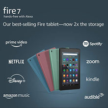 Load image into Gallery viewer, Fire 7 tablet, 7" display, 32 GB, latest model (2019 release), Black
