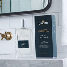 Load image into Gallery viewer, Cremo Spray Cologne, Palo Santo (Reserve Collection), A Combination of Bright Cardamom, Dry Papyrus and Aromiatic Palo Santo, 3.4 Fl Oz