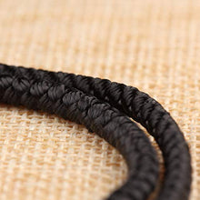 Load image into Gallery viewer, MATT HANN Rainbow Eye Obsidian Safty Circel Pendant Original Handmade Grouding Stone Protection (Black Obsidian Large)