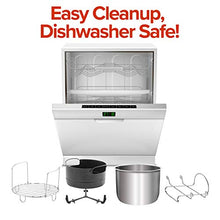 Load image into Gallery viewer, Nuwave Duet Pressure Cook and Air Fryer Combo Cook; Stainless Steel Pot & Rack; Non-Stick Air Fryer Basket; Steam, Sear, Saute, Slow Cook, Roast, Grill, Bake, Dehydrate, Pressure Cook & Air Fry