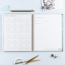 Load image into Gallery viewer, Blue Sky 2022 Weekly & Monthly Planner, 8.5" x 11", Flexible Cover, Wirebound, Baccara Dark (110211-22)