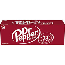 Load image into Gallery viewer, Dr Pepper, 12 fl oz cans (Pack of 12)