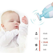 Load image into Gallery viewer, Electric Baby Nail Trimmer - Safe Toenail and Fingernails Care Trim with LED Light for Infant Toddlers Kids Adults - with 6 Interchangeable Pads and Adjustable Speed