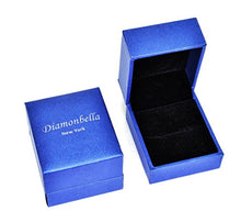 Load image into Gallery viewer, 101 Facets 2 Carats Realistic Princess Cushion Cut NSCD Simulated Diamond Solitaire Split Shank Ring 925 Silver Platinum Plated RSPLIT50