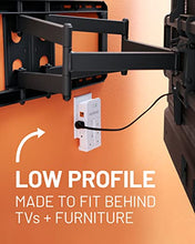 Load image into Gallery viewer, ECHOGEAR On-Wall Surge Protector with 6 Pivoting AC Outlets & 1080 Joules of Surge Protection - Low Profile Design Installs Over Existing Outlets to Protect Your Gear (White)