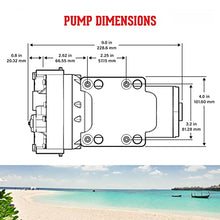 Load image into Gallery viewer, USA Adventure Gear ProGear 5300 High Performance Professional Grade Water Pump | Made in the USA | 12 Volt DC | 3GPM | 14 Foot Lift | Self-Priming | Potable Water Use | RV, Boat, Plumbing
