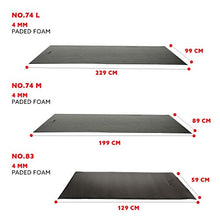 Load image into Gallery viewer, Sunny Health & Fitness NO. 074-M Treadmill Mat Medium, 6.5 ft x 3 ft, Black