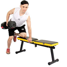 Load image into Gallery viewer, Soges Folding Dumbbell Bench Height Adjustable Incline Exercise Bench, Multi-Functional Home Gym Strength Training Fitness Workout Station, PSBB003