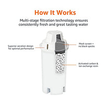 Load image into Gallery viewer, Amazon Basics Replacement Water Filters for Water Pitchers, Compatible with Brita - 3-Pack