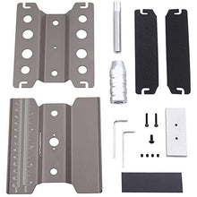 Load image into Gallery viewer, Hobbypark RC Car Stand Work Station with Weight Repair Workstation Aluminum Alloy 360 Degree Rotation Lift Or Lower for 1/12 1/10 1/8 Scale (Titanium)