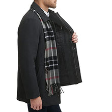 Load image into Gallery viewer, Dockers Men's Weston Wool Blend Scarf Coat, Charcoal, X-Large