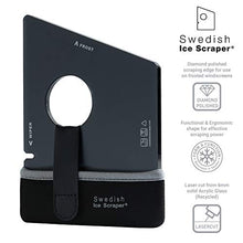 Load image into Gallery viewer, Swedish Ice Scraper ICE06 6mm Black with Neoprene Holder