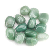 Load image into Gallery viewer, Cherry Tree Collection 1/2 Pound Tumbled Polished Stones | 3/4" - 1" Size Nuggets | Crystals for Decoration, Healing, Reiki, Chakra (Green Aventurine)