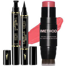 Load image into Gallery viewer, iMethod Eyeliner Stamp & Blush Stick Rose Nude